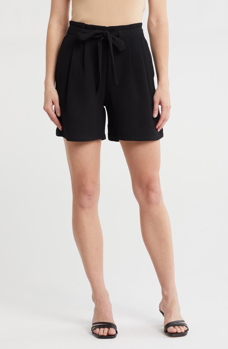 DR2 by Daniel Rainn Tie Waist Shorts, Main, color, 
