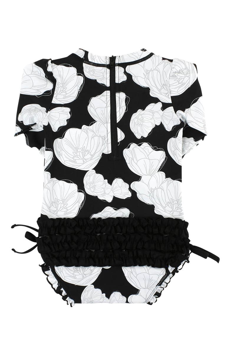 RuffleButts Brilliant Blooms One-Piece Swimsuit, Alternate, color,