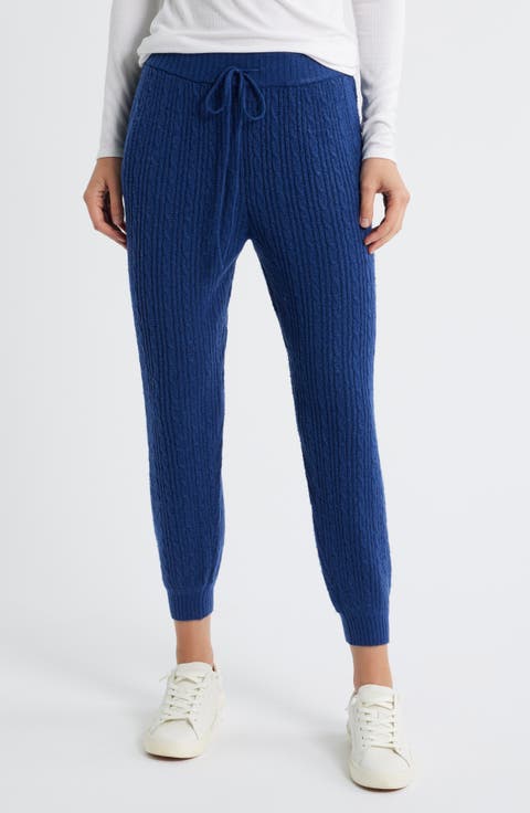 Cable Knit Sweater Joggers