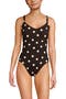  Rich Seal Brown Polka Dot
