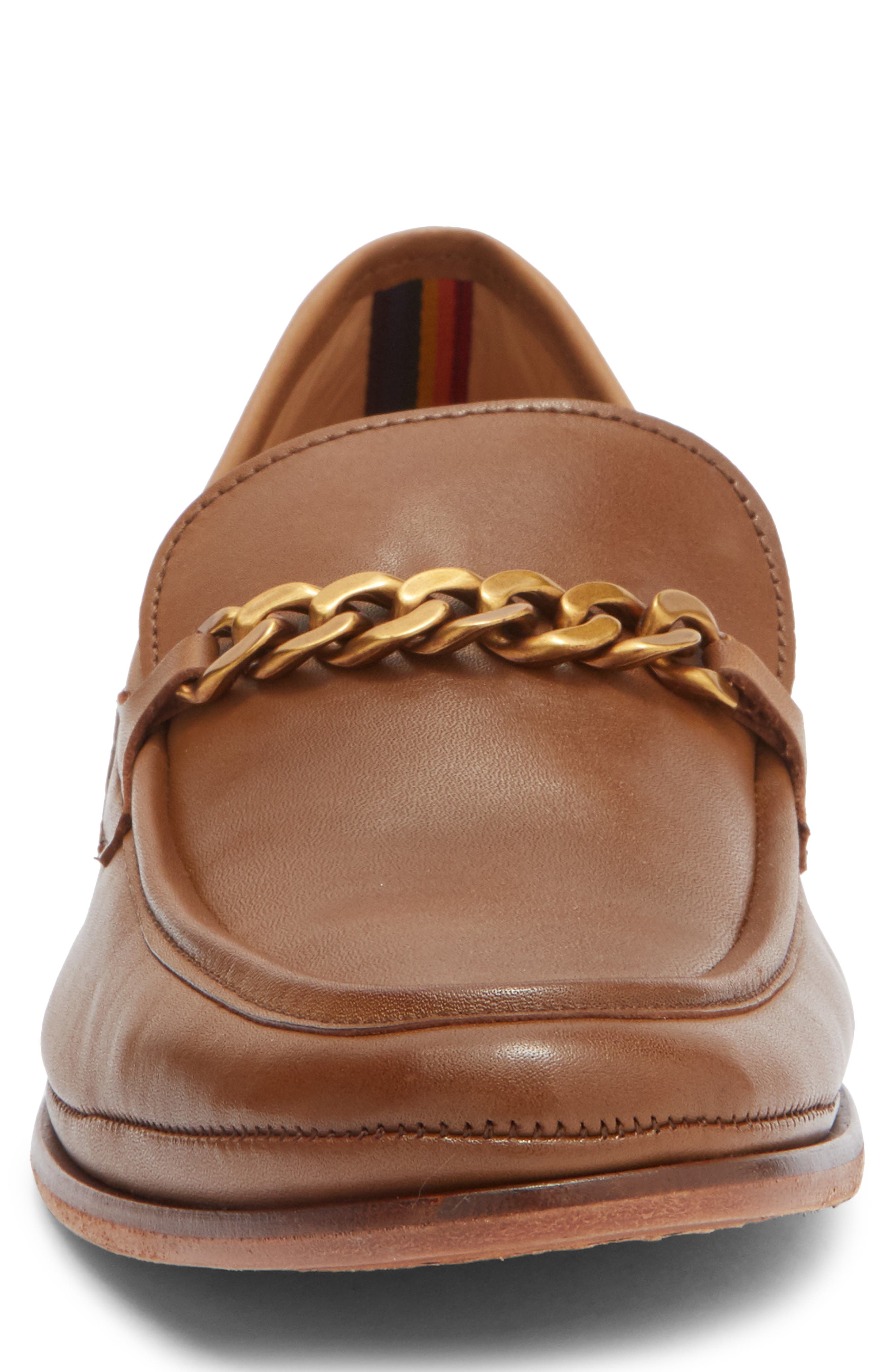 Kurt Geiger London Luca Chain Bit Loafer, Alternate, color, Tan
