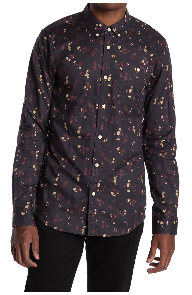 Ezekiel Tahquitz Long Sleeve Woven Shirt, Main, color, 