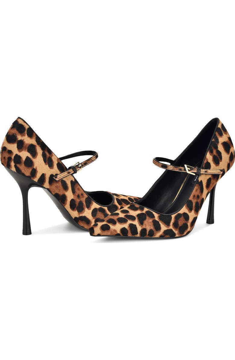 Nine West Jinnie Pointed Toe Pump, Alternate, color, Brown