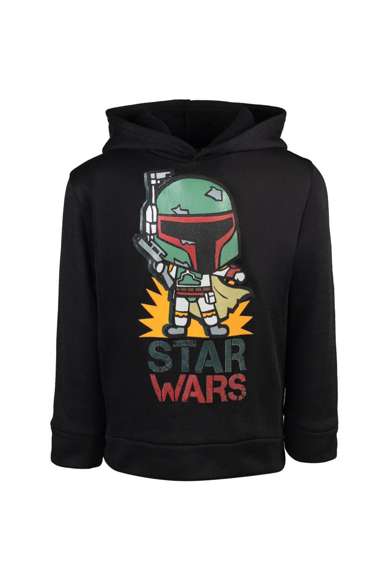 Boba Fett Pullover Hoodie, Main, color, Boba Fett Black