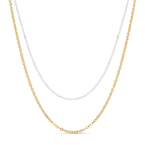 Zora Layered Chain Necklaces