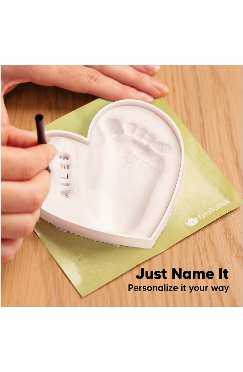 KeaBabies Adore Ornament Keepsake Kit, Alternate, color, Duo Hearts, Multi-Colored