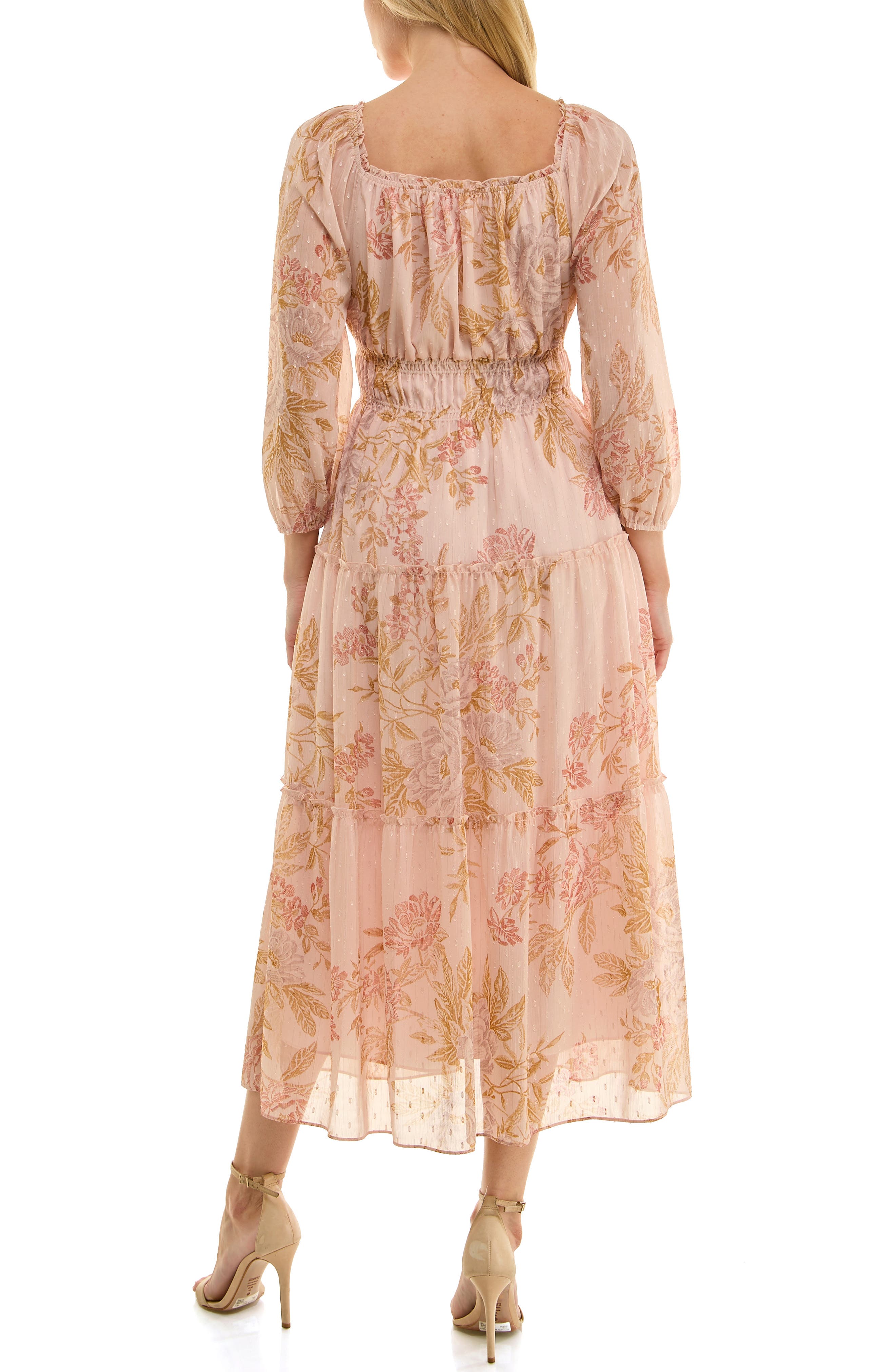 Tiered Midi Dress - image 4