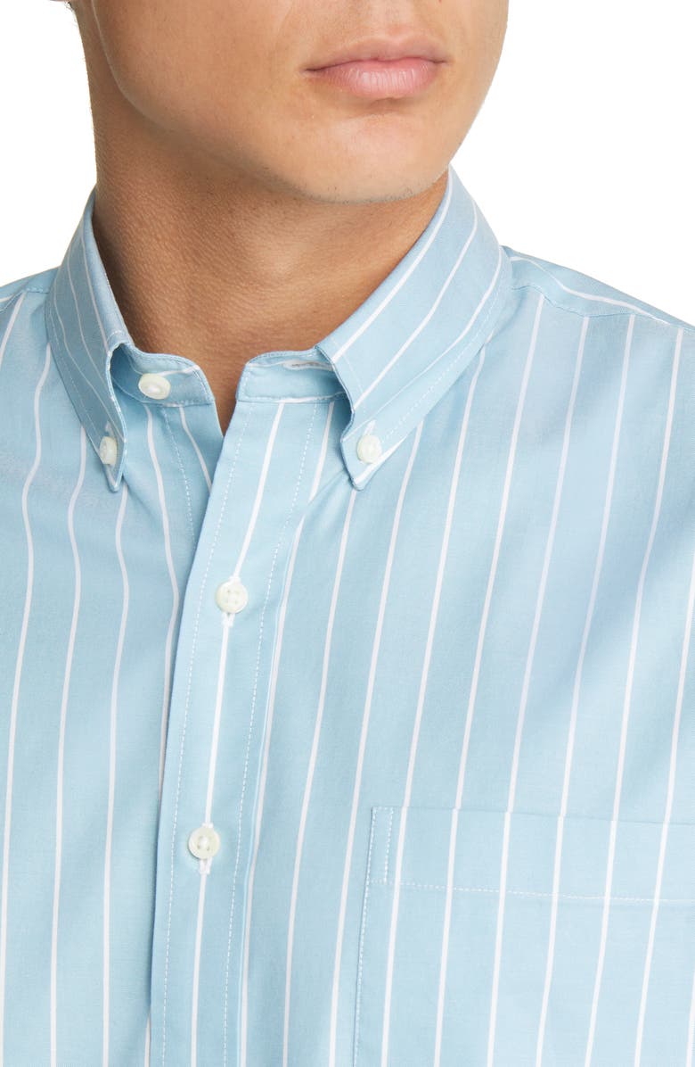 Alton Lane Howard Supima<sup>®</sup> Cotton Blend Oxford Button-Down Shirt, Alternate, color,