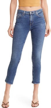 AG Prima Mid Rise Crop Cigarette Jeans