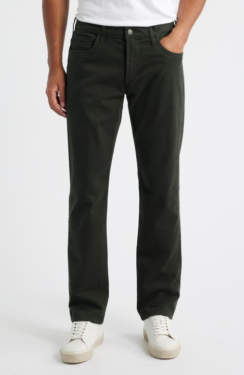Elijah Relaxed Straight Leg Twill Pants
