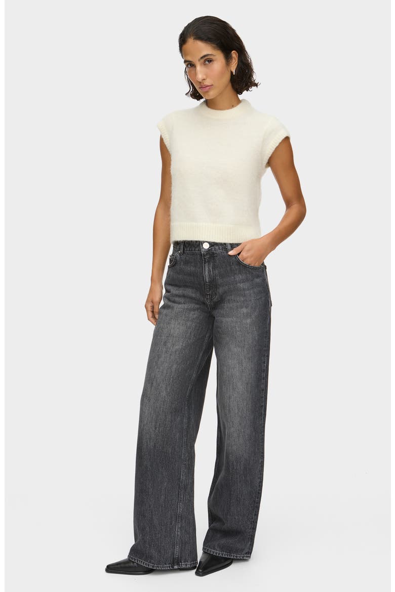 Jess Knit T-Shirt, Alternate, color, IVORY