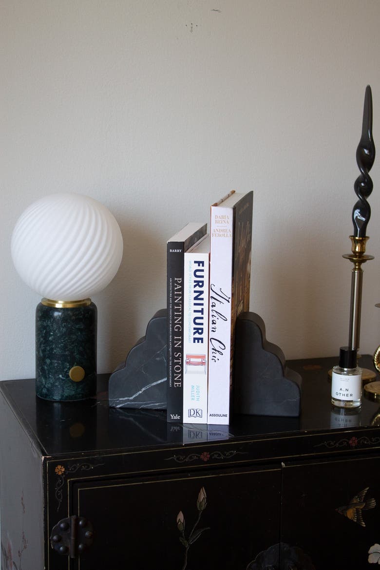 Cloud Bookend, Alternate, color, Black
