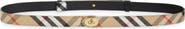 Burberry Cotswolds Check Belt