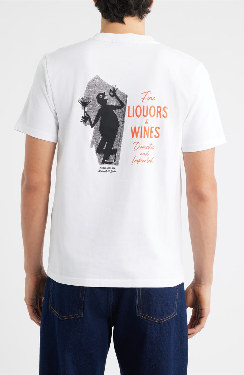 Percival Carlo Mixologist T-Shirt, Alternate, color, White