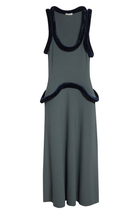 Basseterre High-Low Midi Tank Dress
