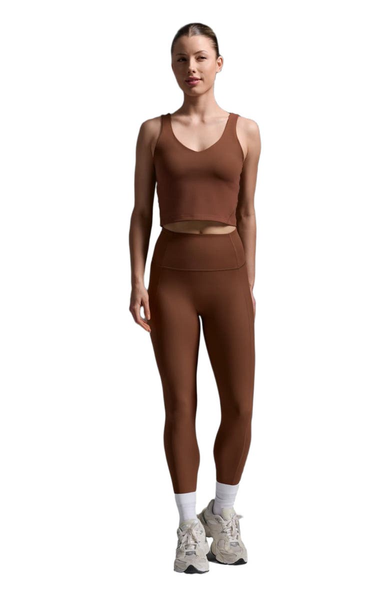 2XU Fluid Hi-Rise Tights, Alternate, color, Sepia/Sepia