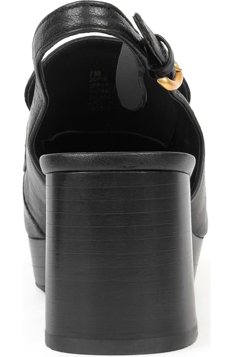 Aerosoles Sorin Slingback Bit Loafer Pump, Alternate, color, 001-Black Leather