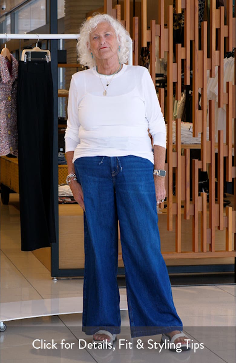 Luxe Long Sleeve Crewneck Top, sales video thumbnail