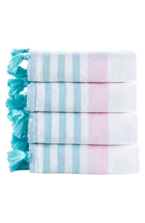 Pesthemal 4-Pack Turkish Cotton Washcloths