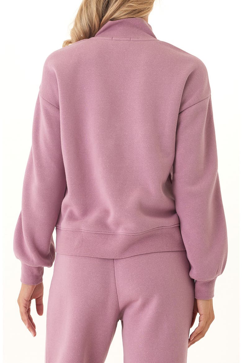 Constance Triblend Fleece Quarter Zip, Alternate, color, CHERRY BLOSSOM