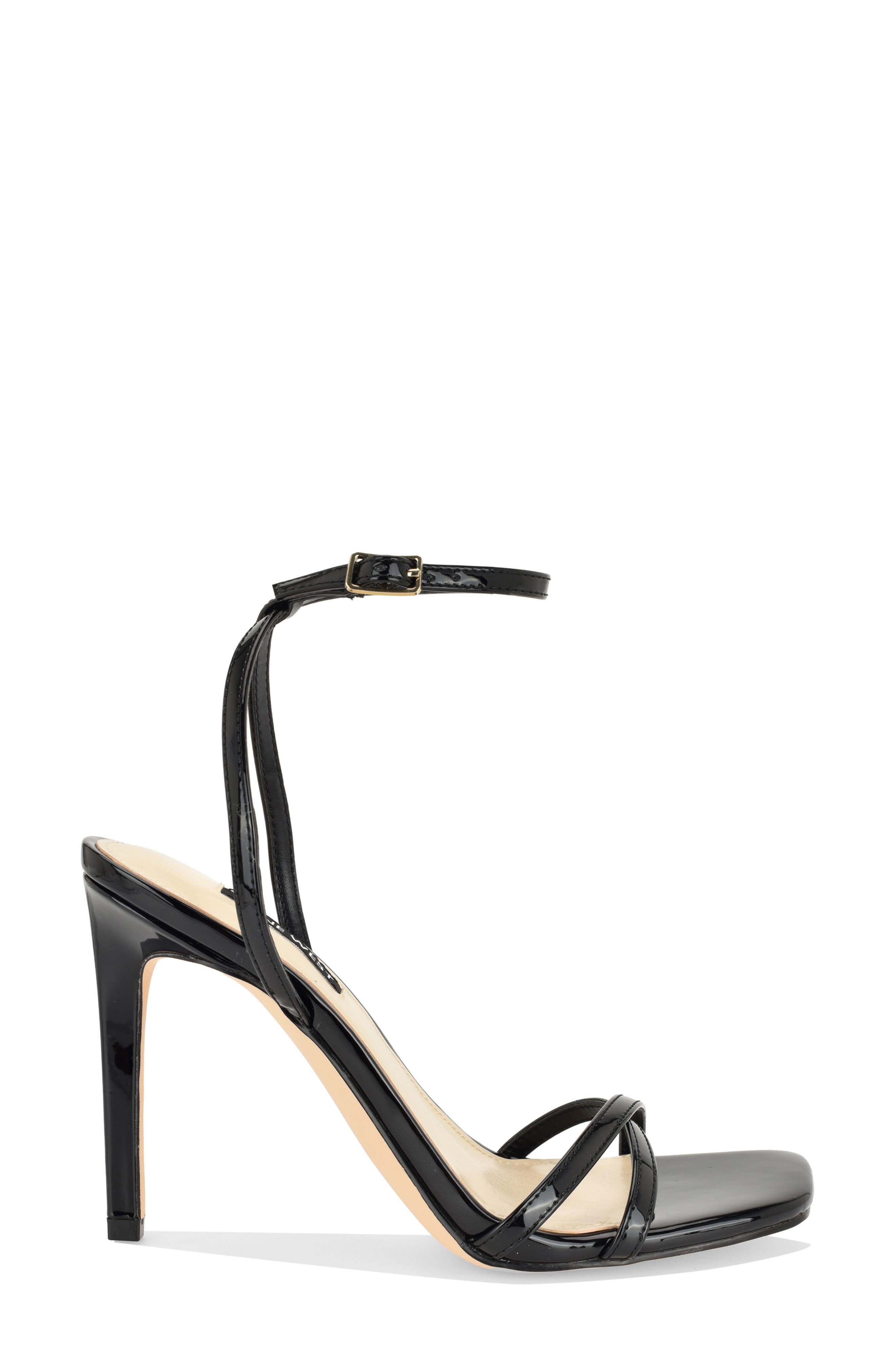 Penelope Sandal, Alternate, color, BLACK
