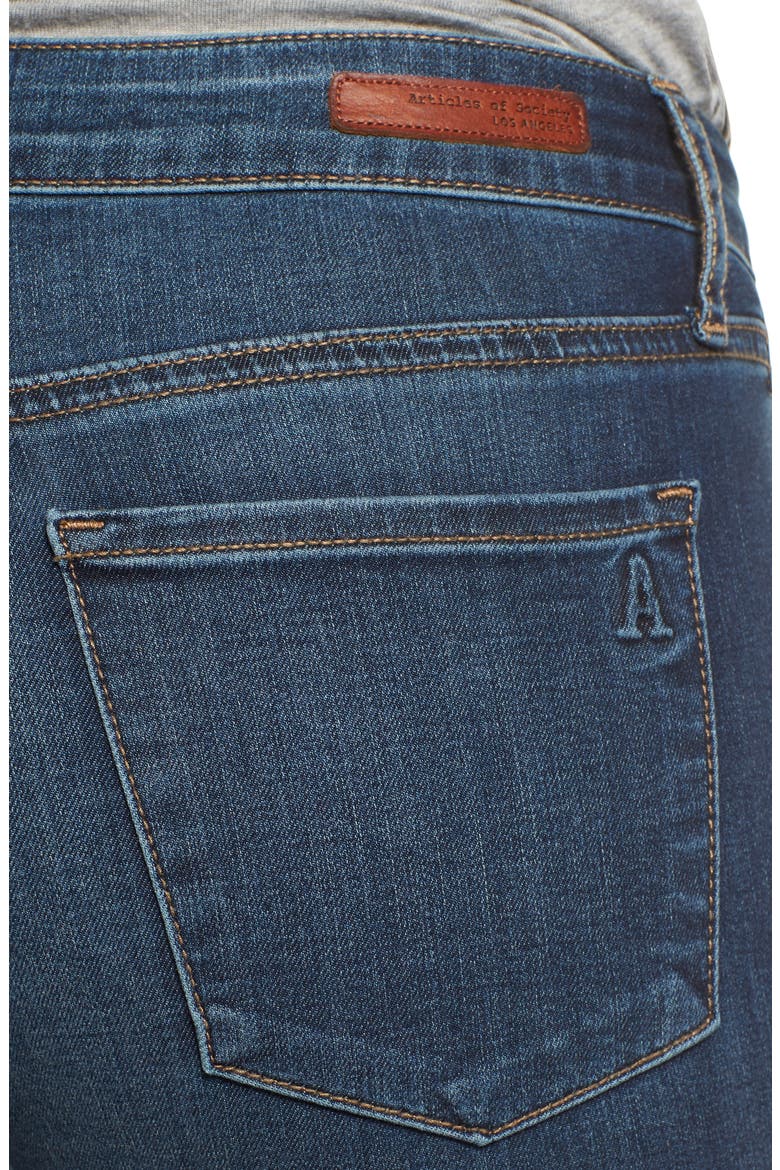 Karen Crop Skinny Jeans, Alternate, color, CAMINO