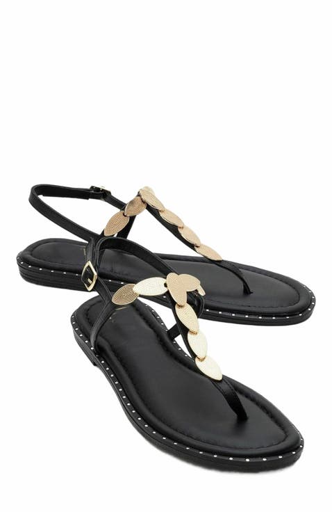 Marea Leather Flat Sandal (Women)