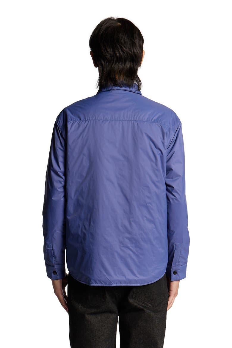Long Sleeve Collared Insulated Overshirt, Alternate, color, Twilight