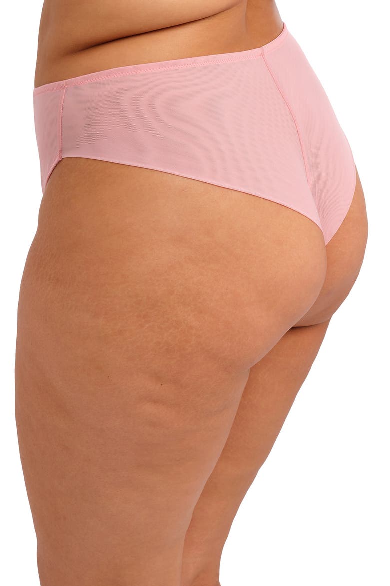 Aerith Embroidered Brazilian Briefs, Alternate, color, ROSE
