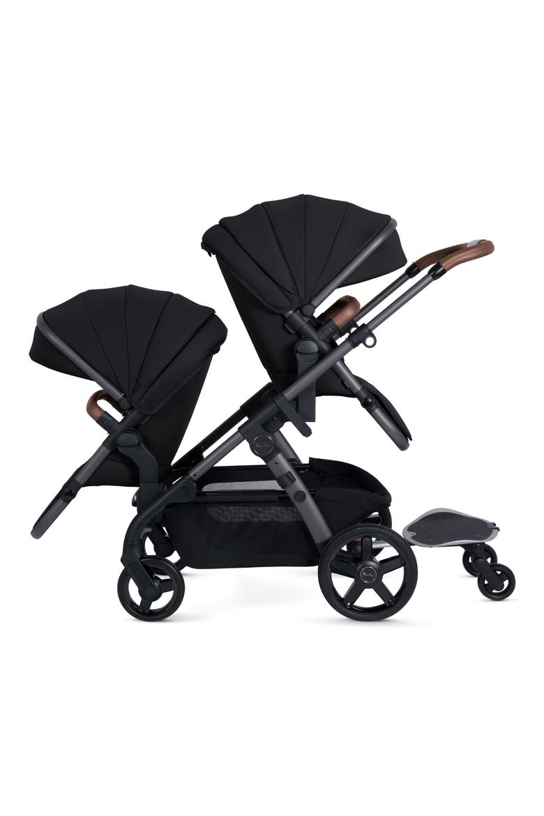 Wave 3 Single to Double Convertible Stroller, Alternate, color, LICORICE