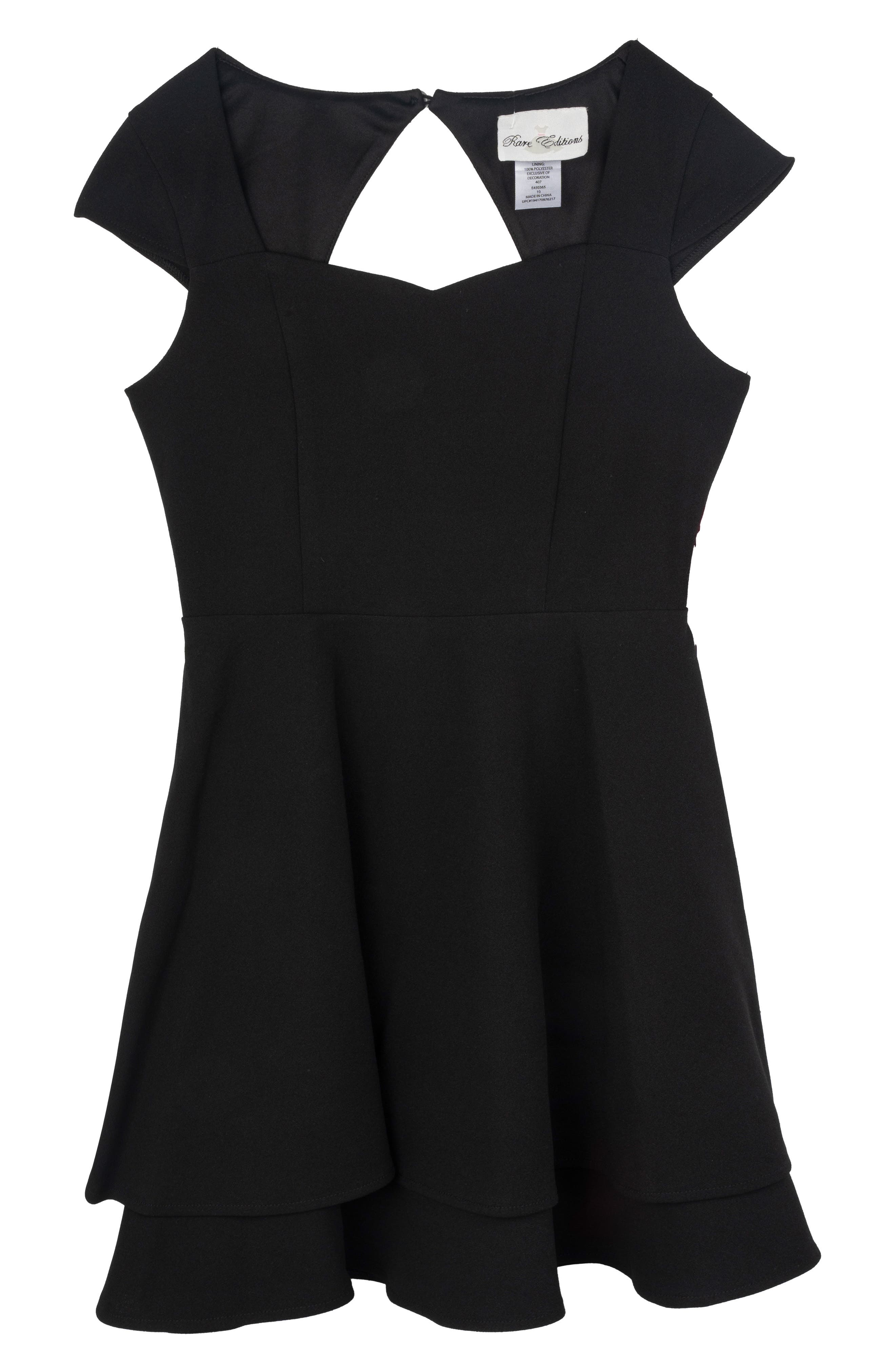 Rare Editions Kids' Scuba Knit Dress