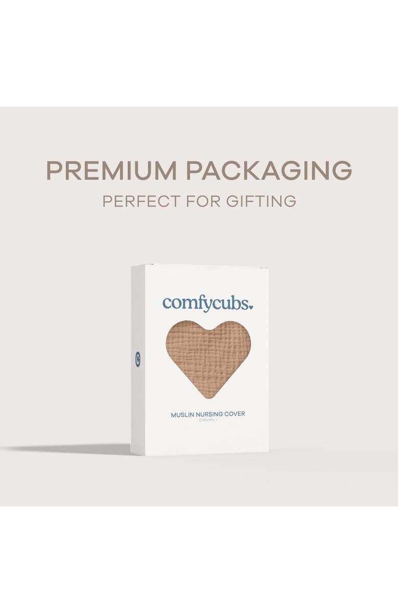 Comfy Cubs Muslin Nursing Cover, Alternate, color, Cedar