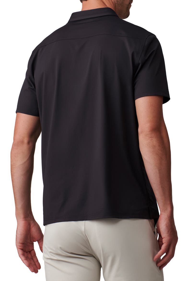 Commuter Polo, Alternate, color, BLACK