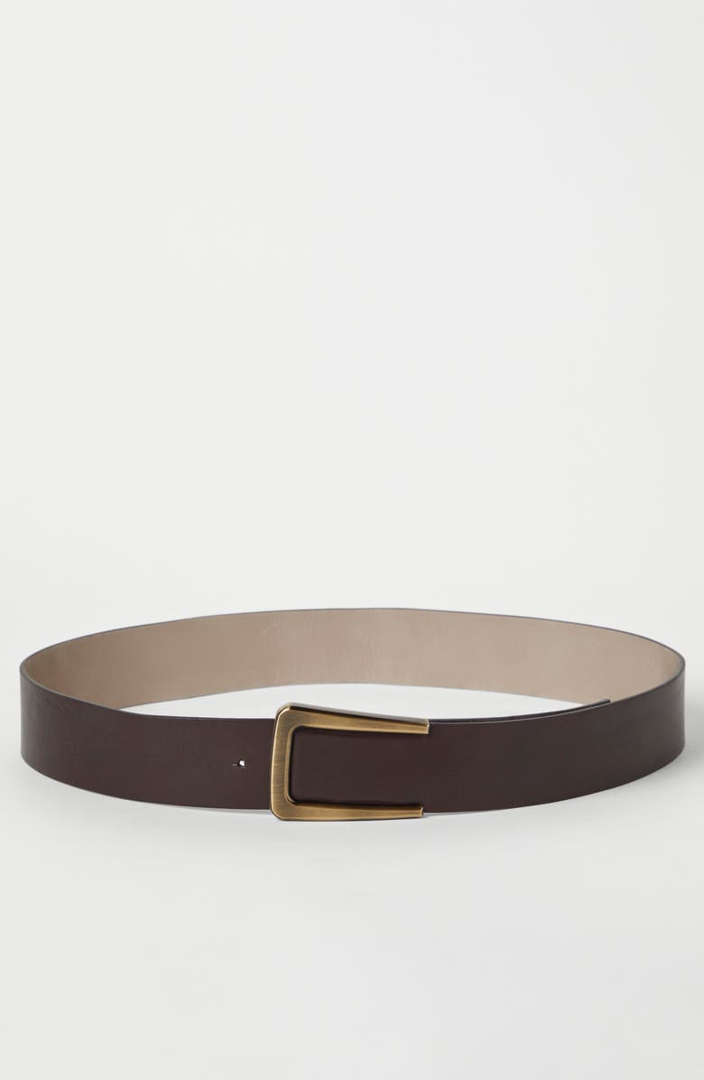 Brunello Cucinelli Leather belt, Alternate, color, 