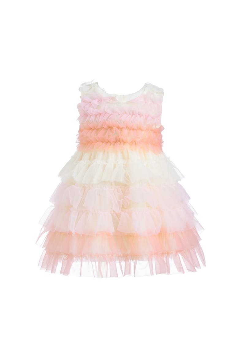 Ruffle Layered Tulle Dress, Main, color, Pink