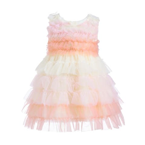 Ruffle Layered Tulle Dress (Baby)