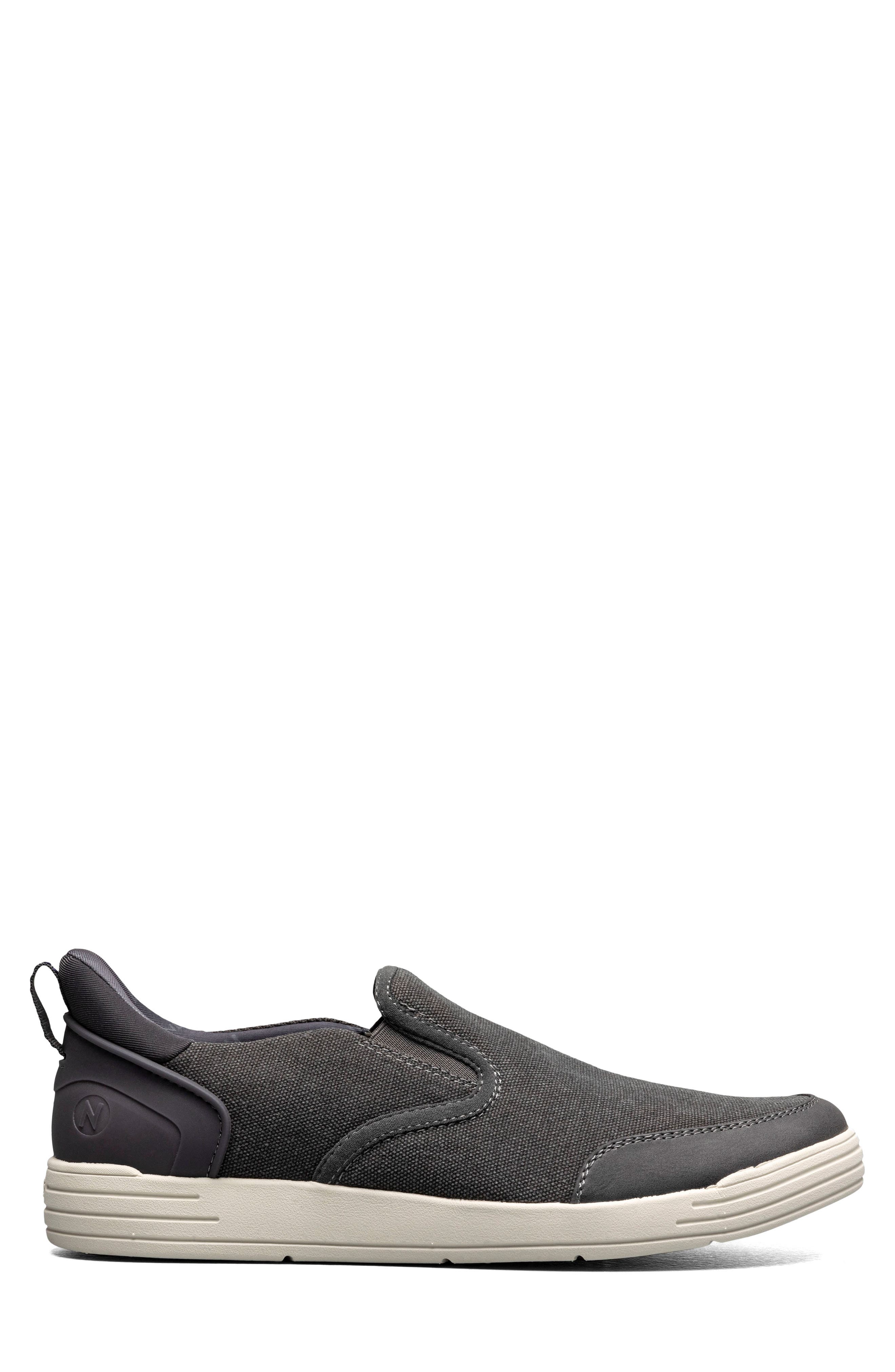 NUNN BUSH City Walk EZ Slip-On Sneaker, Alternate, color, Canvas Cement