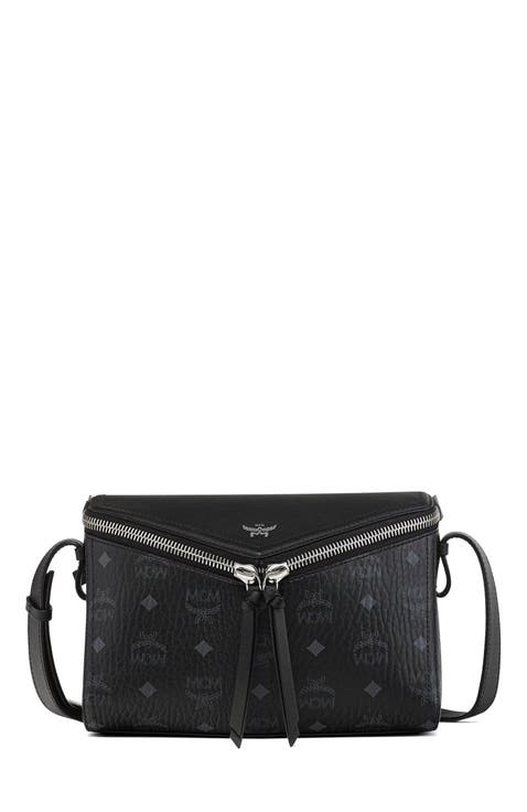 Diamant 3D Shoulder Bag in Visetos Leather Mix