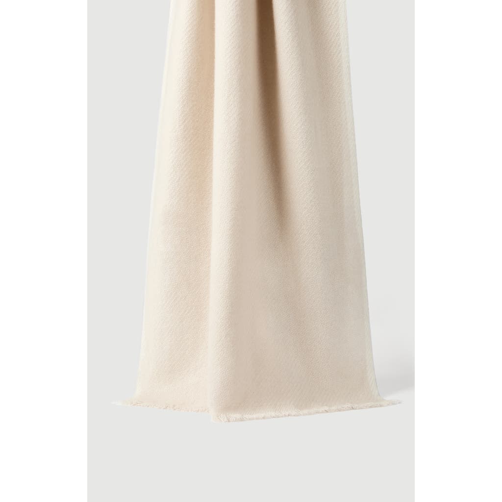 Brunello Cucinelli Cashmere diagonal scarf in Sand at Nordstrom