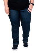 Dapper Boi Slim-Straight, Premium Indigo Stretch Jeans
