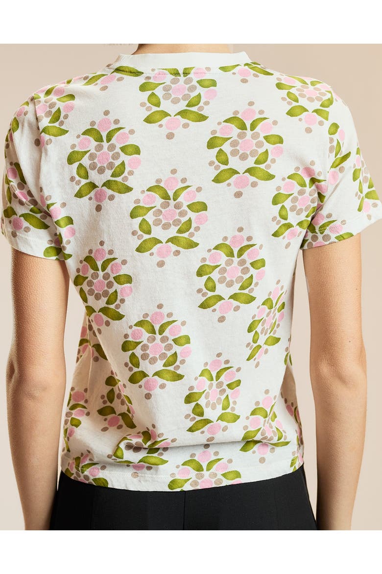 Everyday Tee, Alternate, color, White Floral