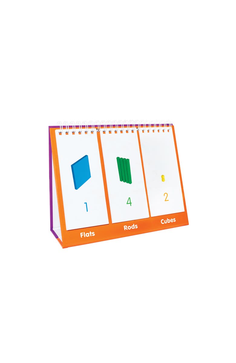 Junior Learning Base Ten Educational Flip Flash Cards, Main, color, 