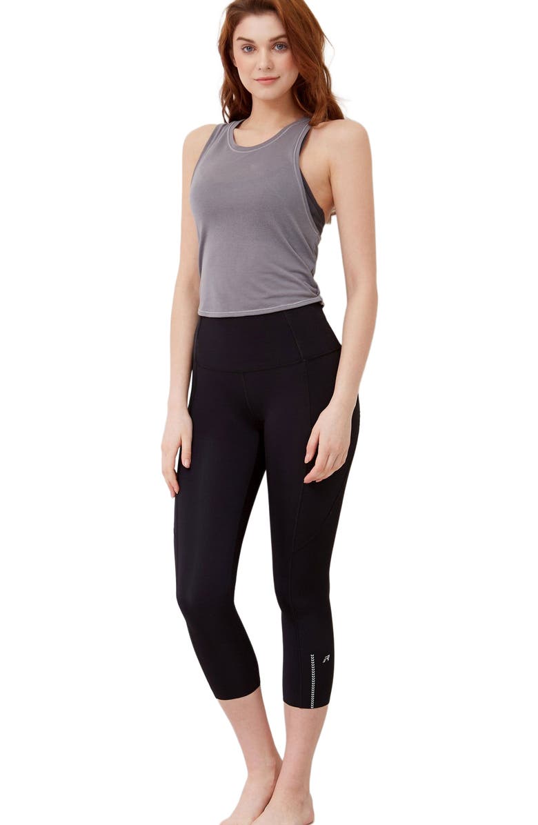 Rebody Active Energy Reflective Silkiflex Legging 21.5", Main, color, 