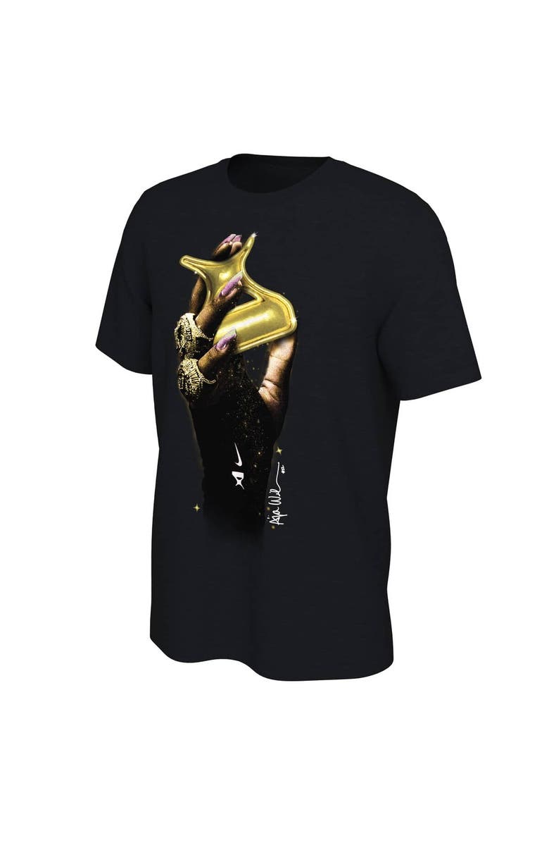 Nike Unisex Nike A'ja Wilson Black Las Vegas Aces WNBA Summit Player T-Shirt, Alternate, color, Black