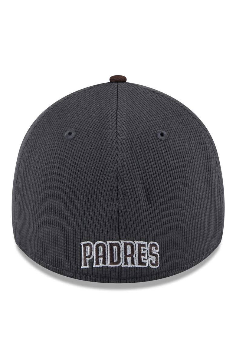 New Era Men's New Era Gray/Brown San Diego Padres 2025 Batting Practice 39THIRTY Flex Hat, Alternate, color, Gray