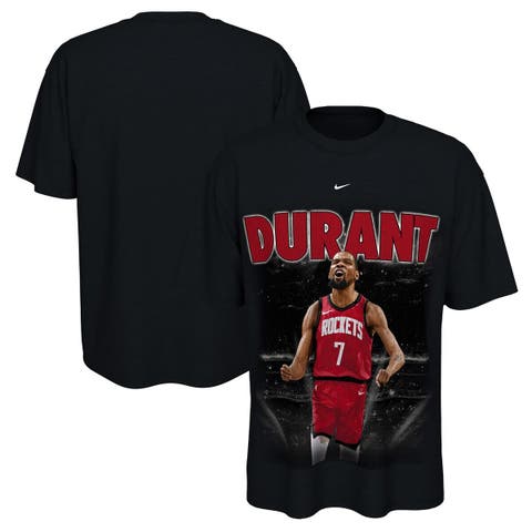 Unisex Nike Kevin Durant Black Houston Rockets New Faces x New Places T-Shirt