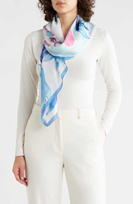 Vince Camuto Peony Square Scarf