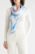 Vince Camuto Peony Square Scarf