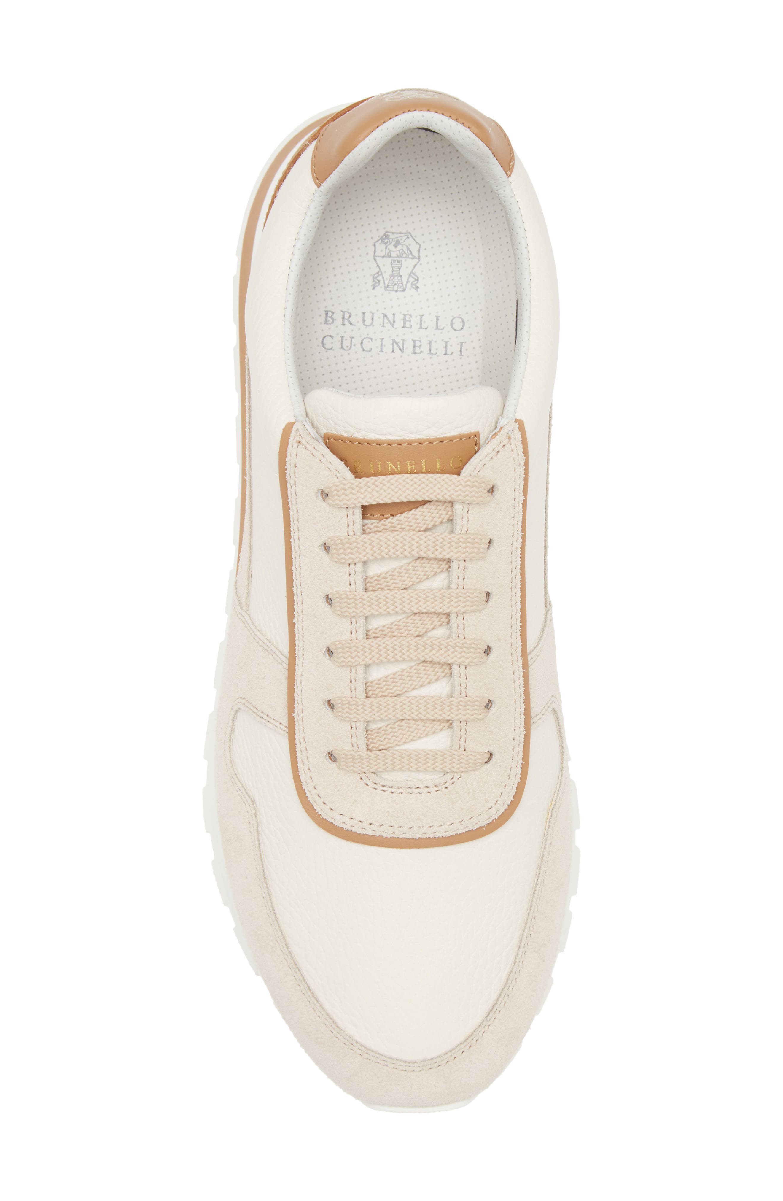 Brunello Cucinelli Runner Sneaker, Alternate, color, Cji86 Beige