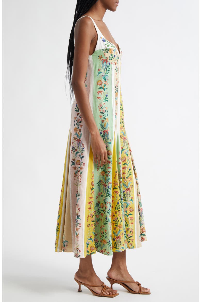 Delicate Floral Stripe Sundress, Alternate, color, DELICATE FLORAL STRIPE